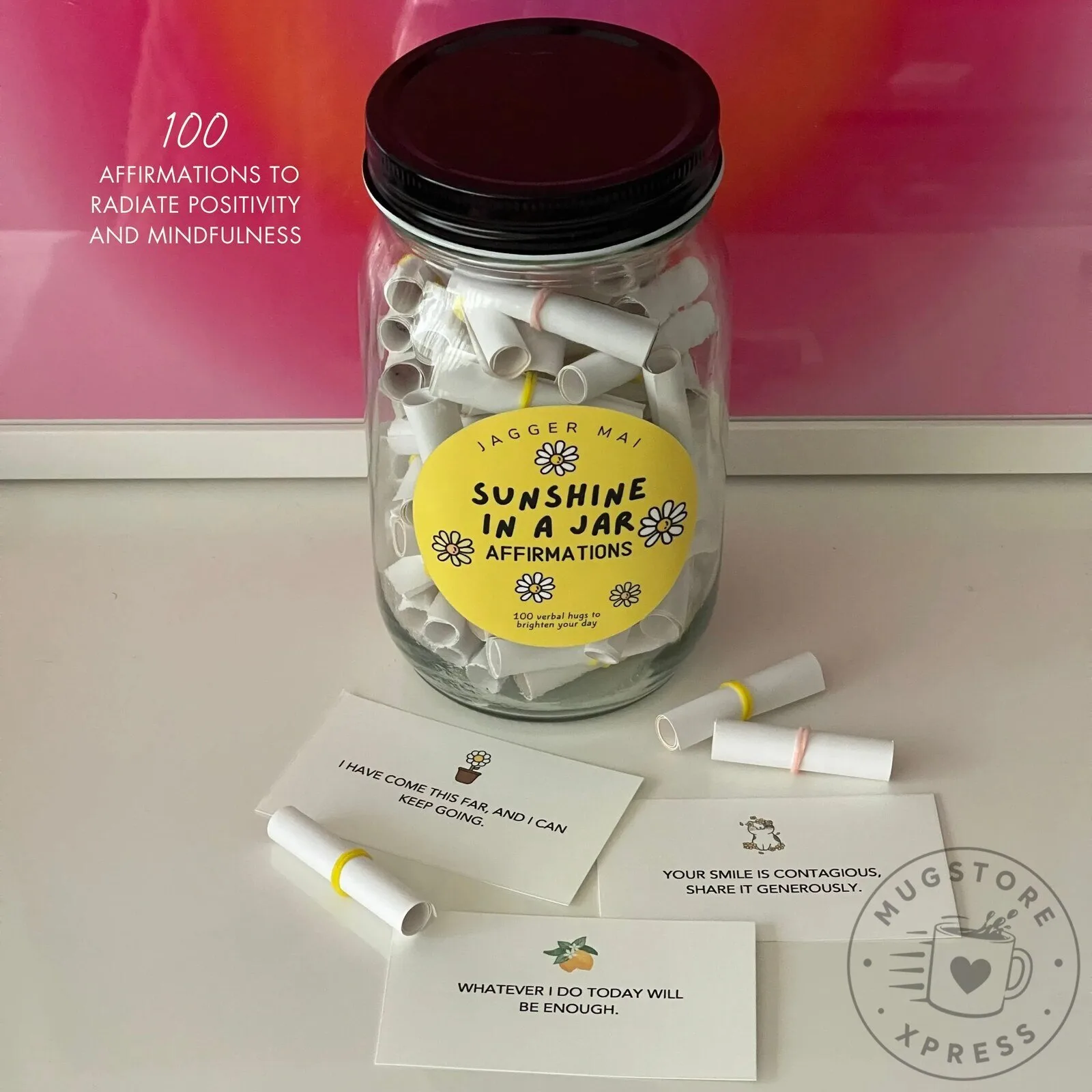 Sunshine In A Jar Affirmations 100 Positive Daily Affirmation Cards