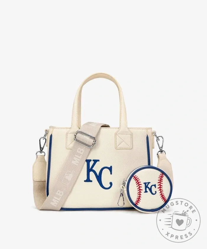 Kansas City Royals Baseball Tote Bag with Coin Pouch 15 Kansas City Royals Baseball Tote Bag with Coin Pouch