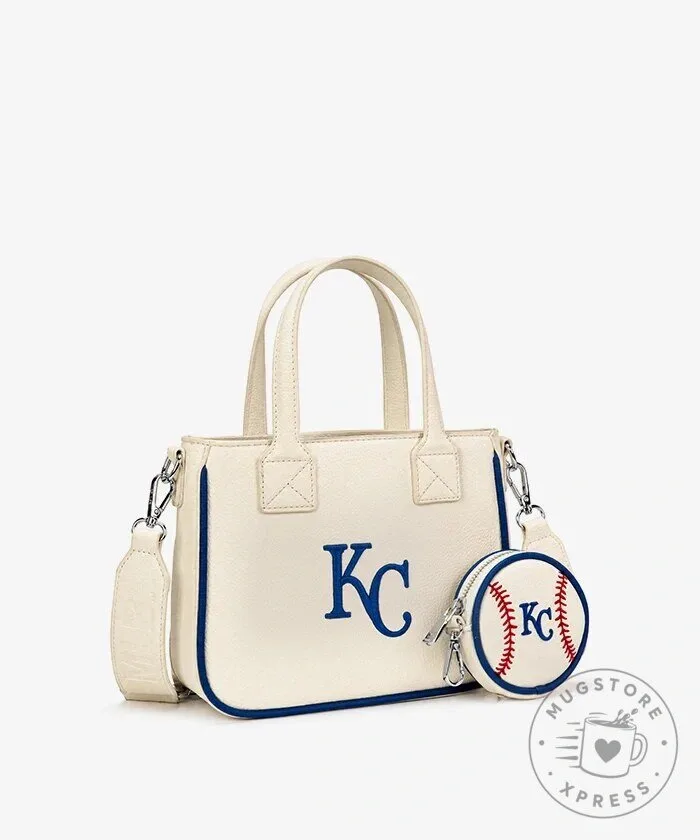 Kansas City Royals Baseball Tote Bag with Coin Pouch 16 Kansas City Royals Baseball Tote Bag with Coin Pouch