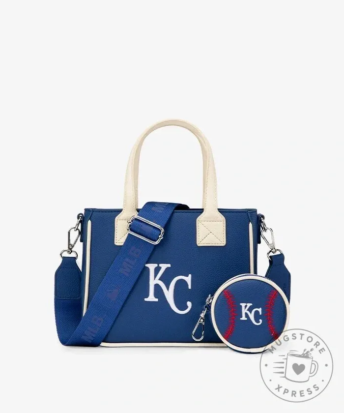 Kansas City Royals Baseball Tote Bag with Coin Pouch 20 Kansas City Royals Baseball Tote Bag with Coin Pouch