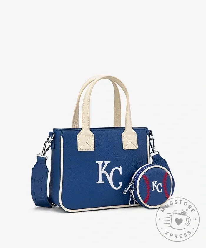 Kansas City Royals Baseball Tote Bag with Coin Pouch 22 Kansas City Royals Baseball Tote Bag with Coin Pouch
