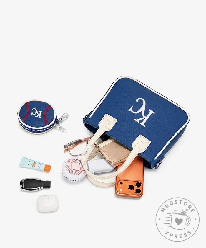 Kansas City Royals Baseball Tote Bag with Coin Pouch 25 Kansas City Royals Baseball Tote Bag with Coin Pouch