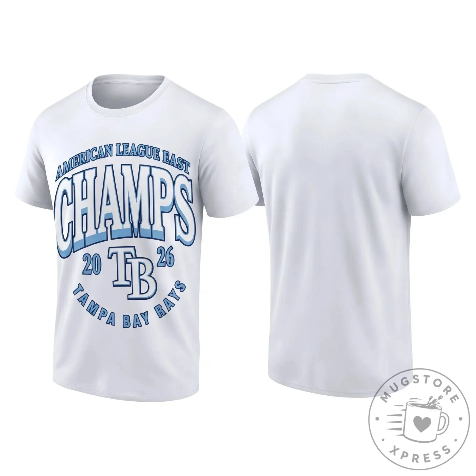 Tampa Bay Rays American League East Division Champions 2026 Black T-Shirt 11 Tampa Bay Rays American League East Division Champions 2026 Black T-Shirt