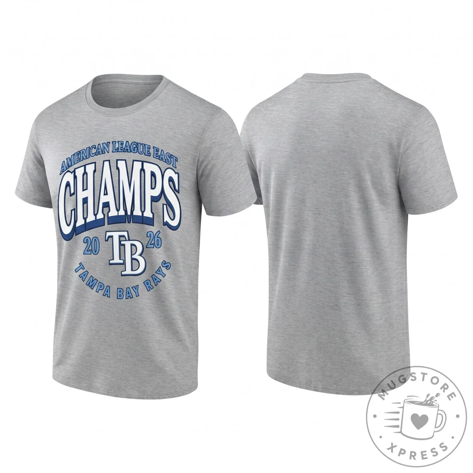Tampa Bay Rays American League East Division Champions 2026 Black T-Shirt 13 Tampa Bay Rays American League East Division Champions 2026 Black T-Shirt