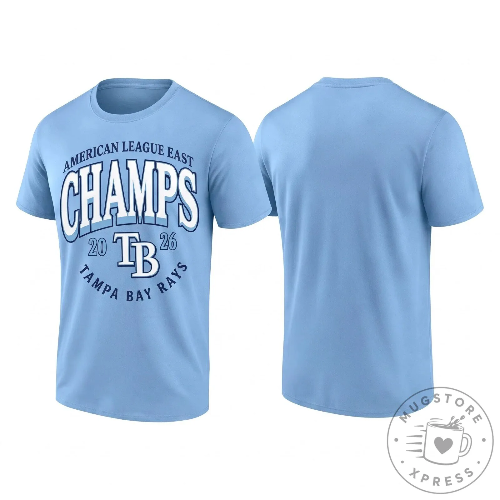 Tampa Bay Rays American League East Division Champions 2026 Black T-Shirt 14 Tampa Bay Rays American League East Division Champions 2026 Black T-Shirt