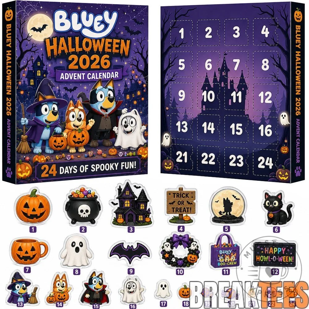 Bluey Halloween 2026 Advent Calendar with 24 Days of Spooky Fun 5 Bluey Halloween 2026 Advent Calendar with 24 Days of Spooky Fun