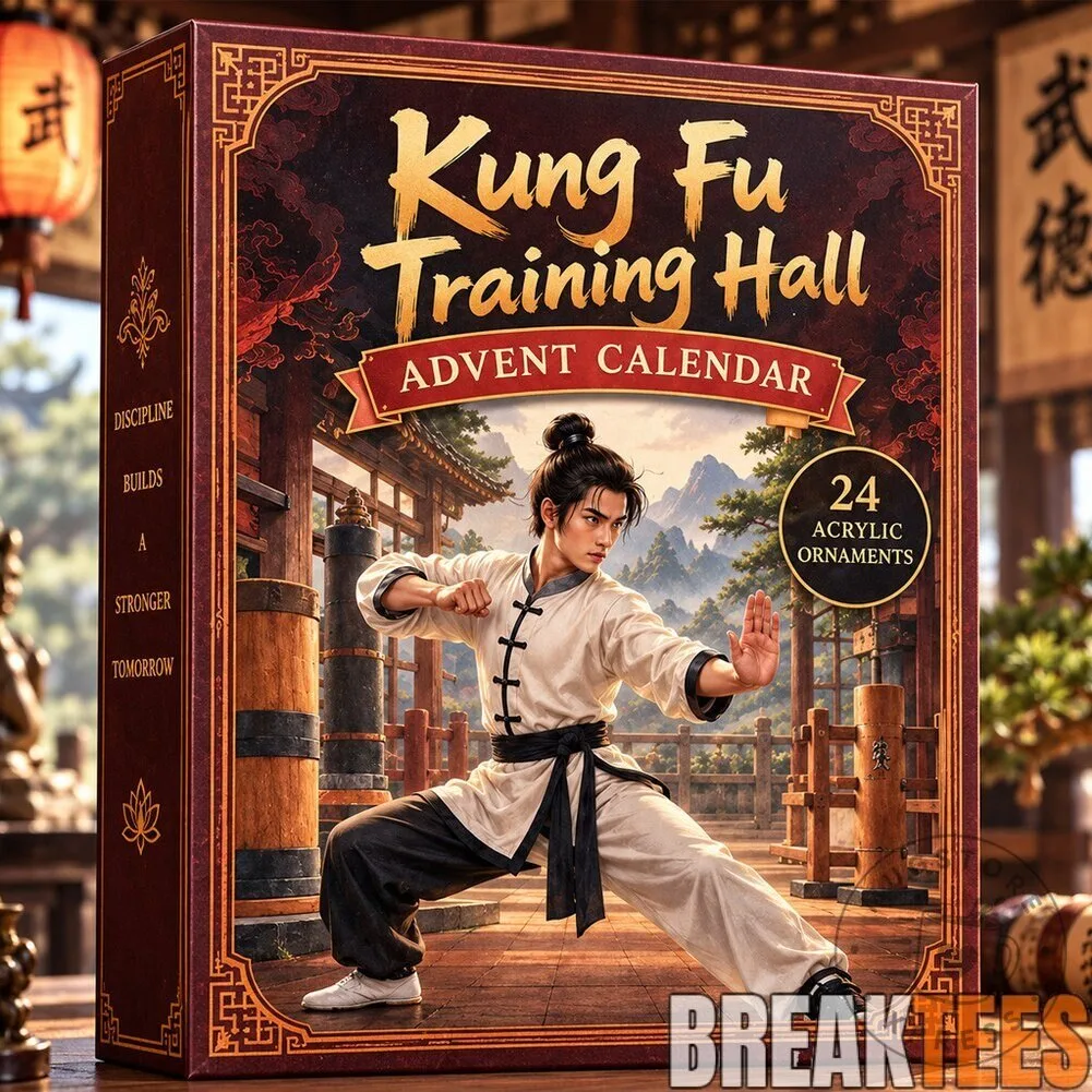 Kung Fu Training Hall Advent Calendar with 24 Acrylic Ornaments 7 Kung Fu Training Hall Advent Calendar with 24 Acrylic Ornaments