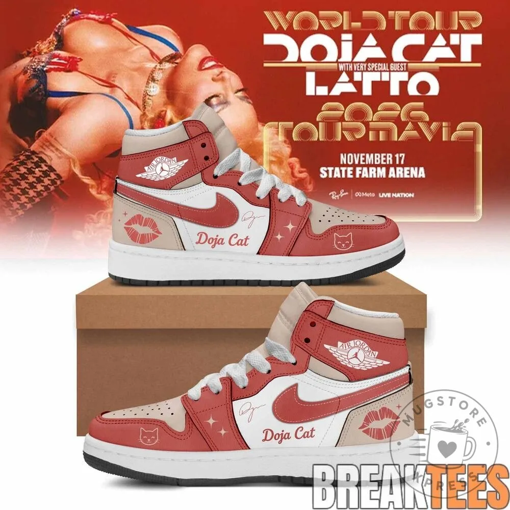 Custom High-Top Sneakers for Doja Cat's Ma Vie World Tour 2026