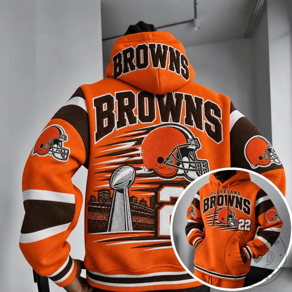 Cleveland Browns Football Team Super Bowl Champions Hoodie