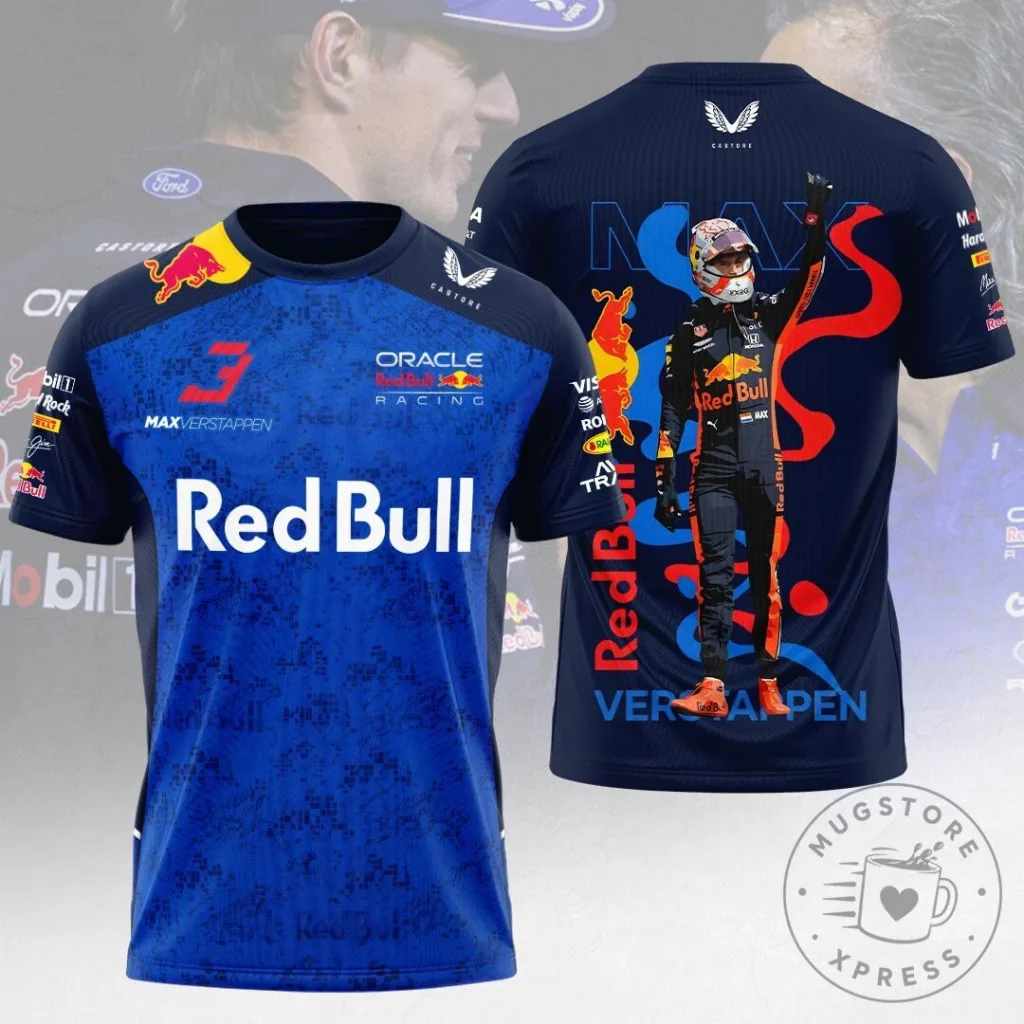 Max Verstappen Red Bull Racing Formula 1 Team Fan T-Shirt