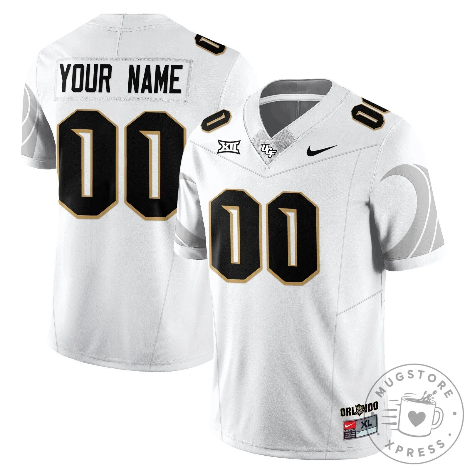 UCF Football Custom Black Core Uniform Stitched Jersey 9 UCF Football Custom Black Core Uniform Stitched Jersey