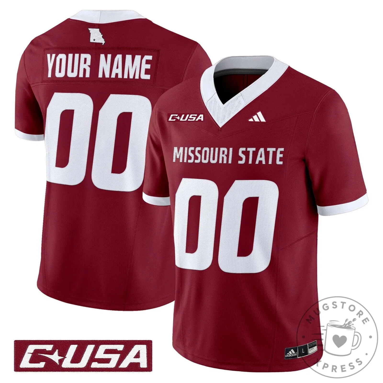 Custom Jersey for Missouri State Bears Football Team