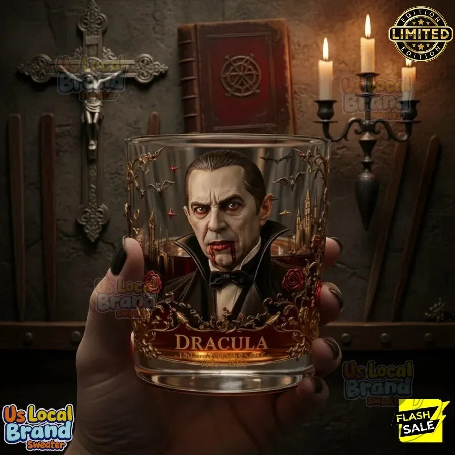 Dracula 130th Anniversary Collector Edition Whiskey Drinking Glass