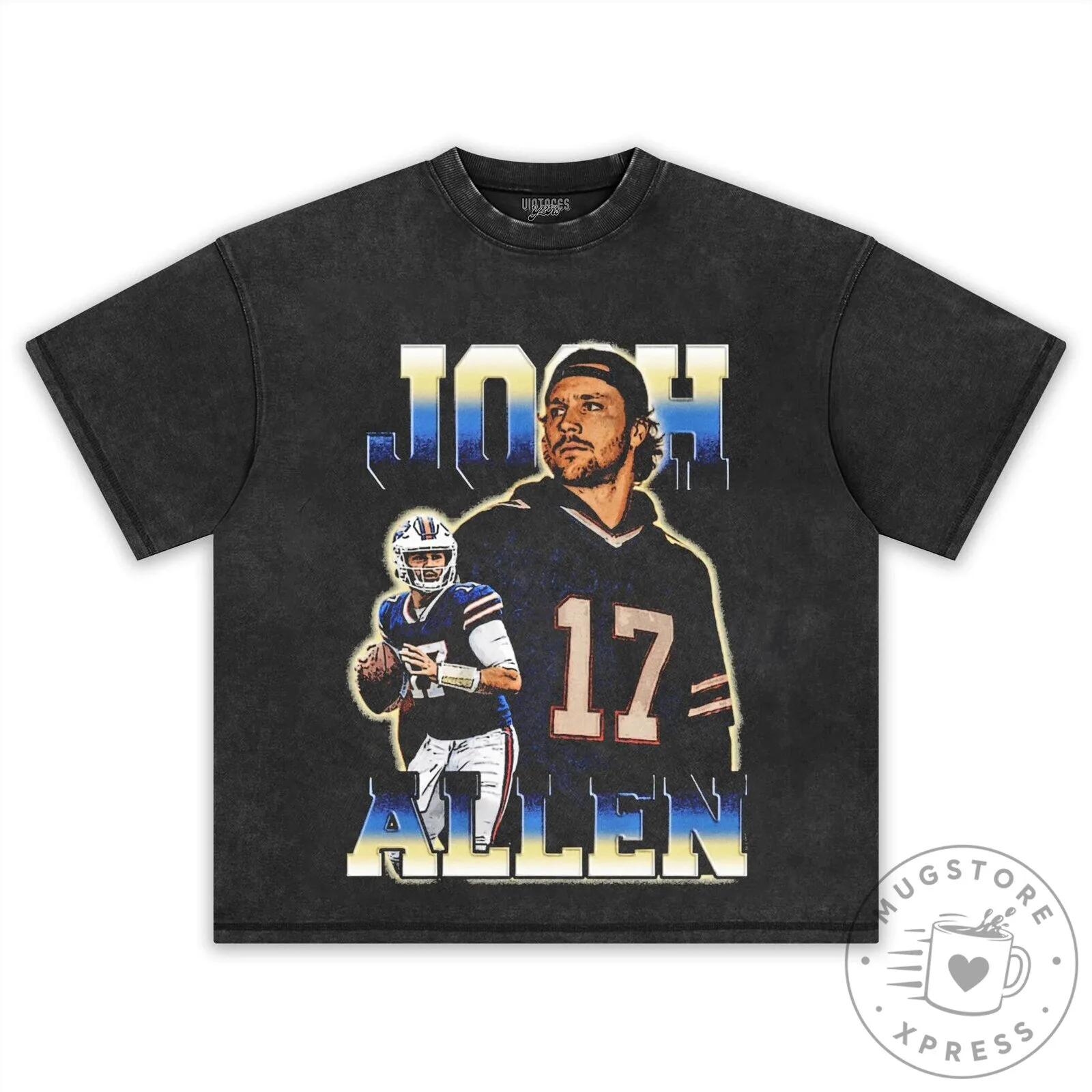 Josh Allen Football Quarterback Graphic Design T-Shirt 12 Josh Allen Football Quarterback Graphic Design T-Shirt