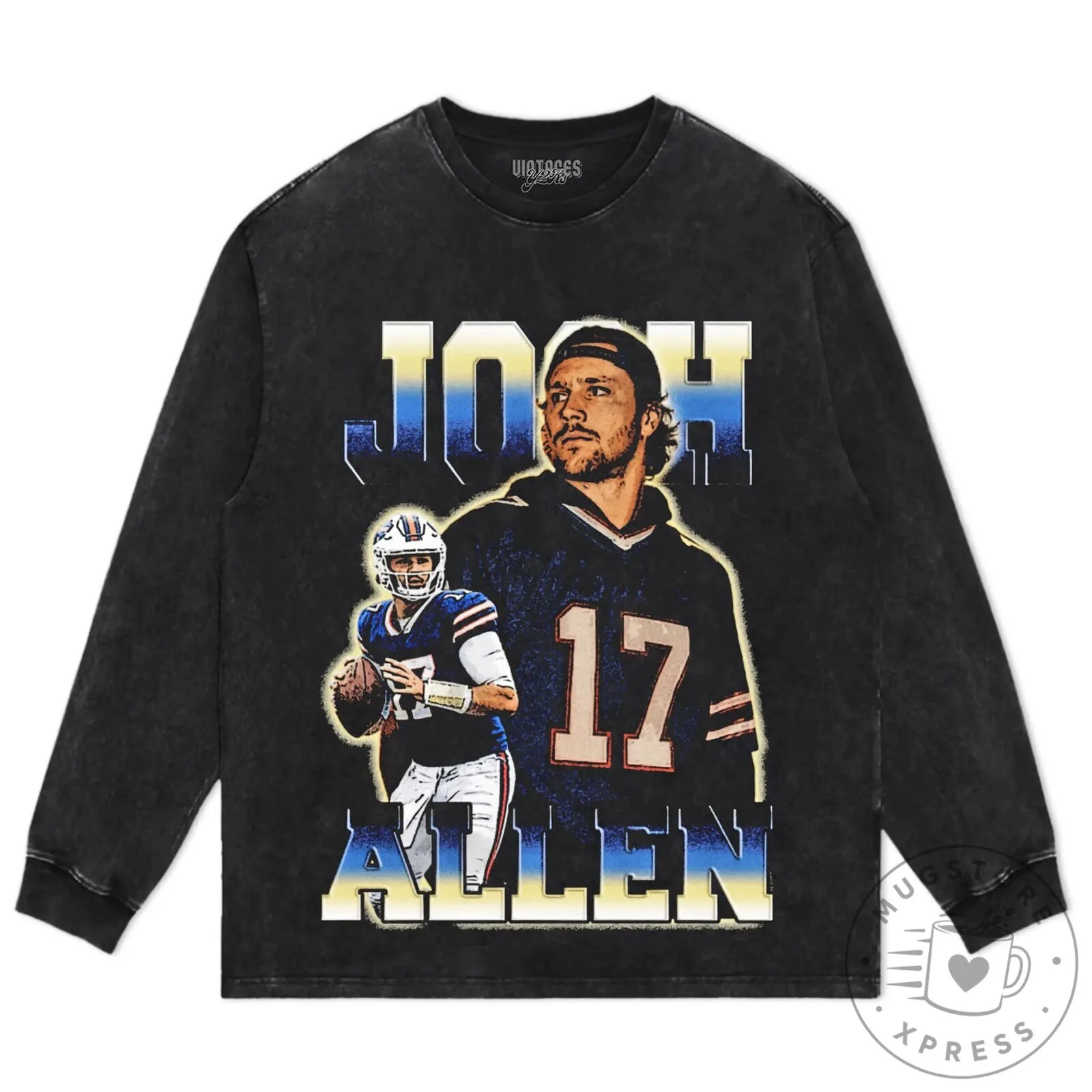 Josh Allen Football Quarterback Graphic Design T-Shirt 16 Josh Allen Football Quarterback Graphic Design T-Shirt
