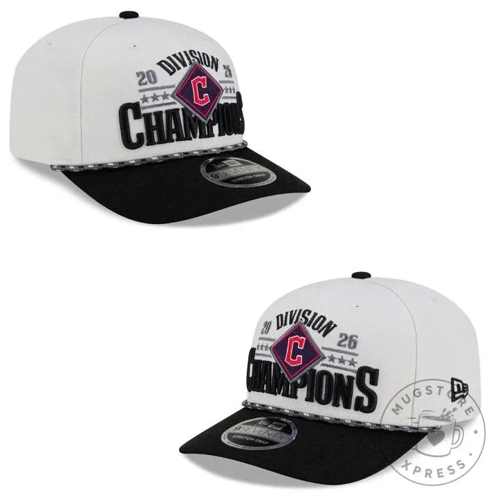 Cleveland Guardians 2026 AL Central Division Champions Adjustable Cap Hat