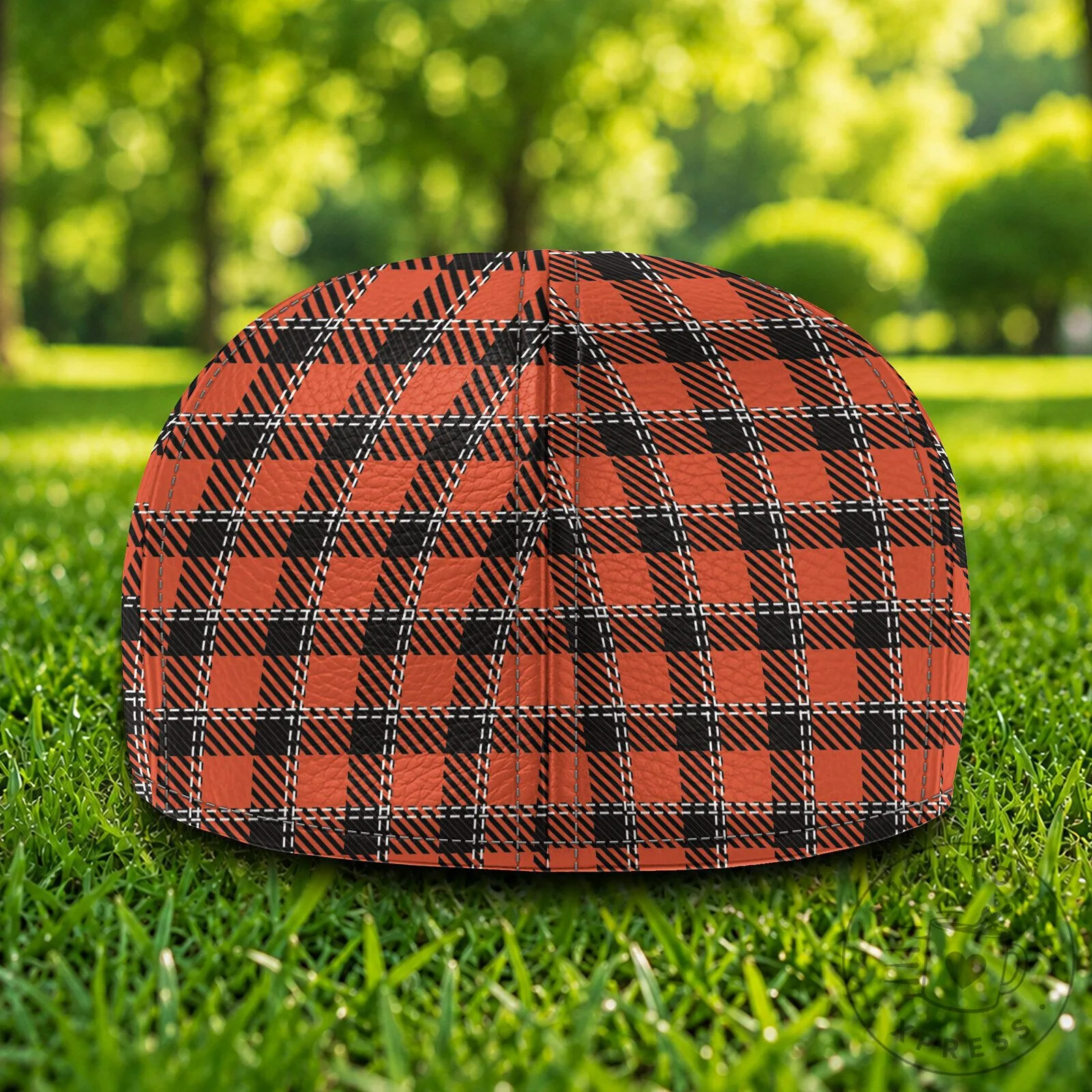 Oregon State Beavers Plaid Custom Name Orange Flat Cap 11 Oregon State Beavers Plaid Custom Name Orange Flat Cap