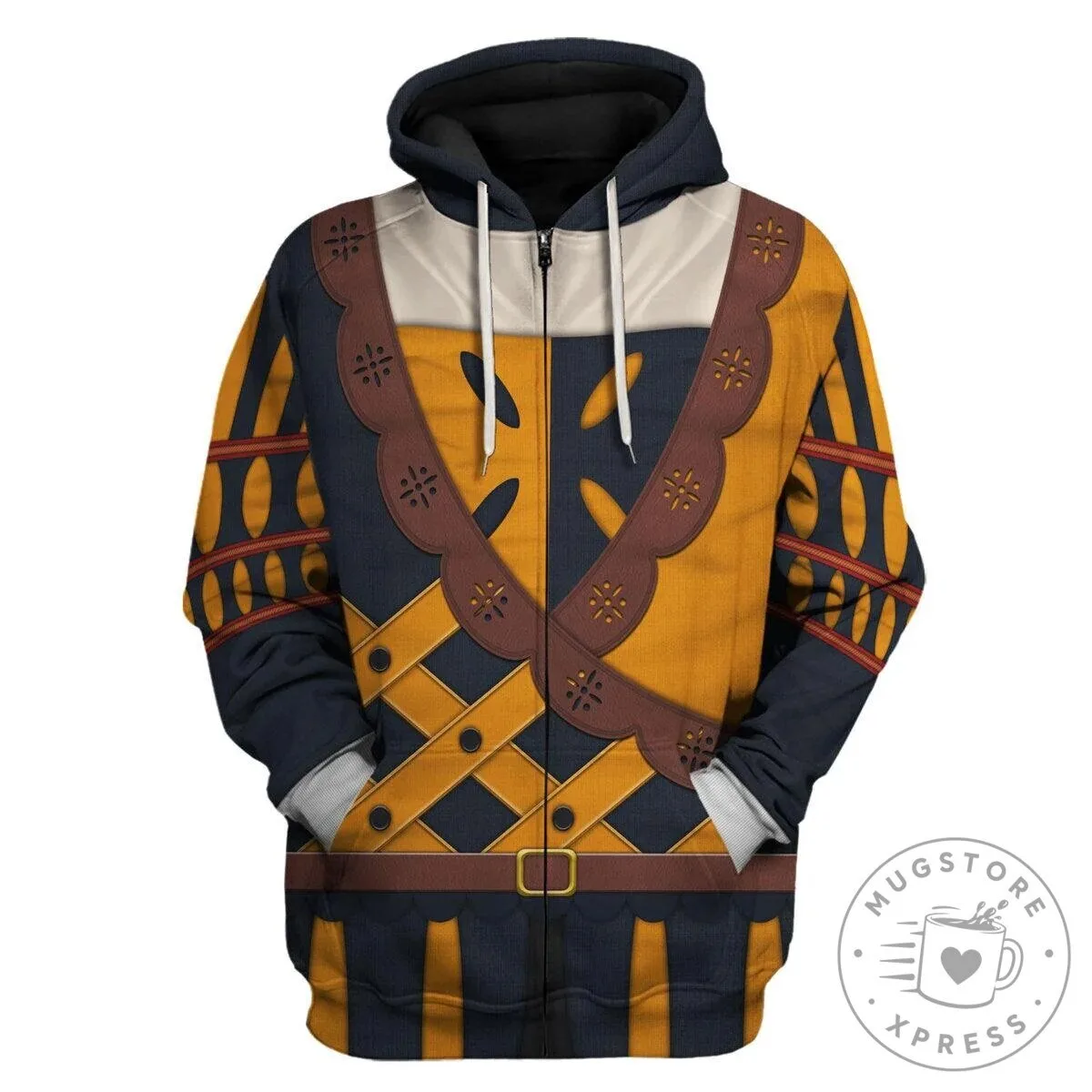 Landsknecht German Mercenary Costume Hoodie and Pants Tracksuit Set 22 Landsknecht German Mercenary Costume Hoodie and Pants Tracksuit Set