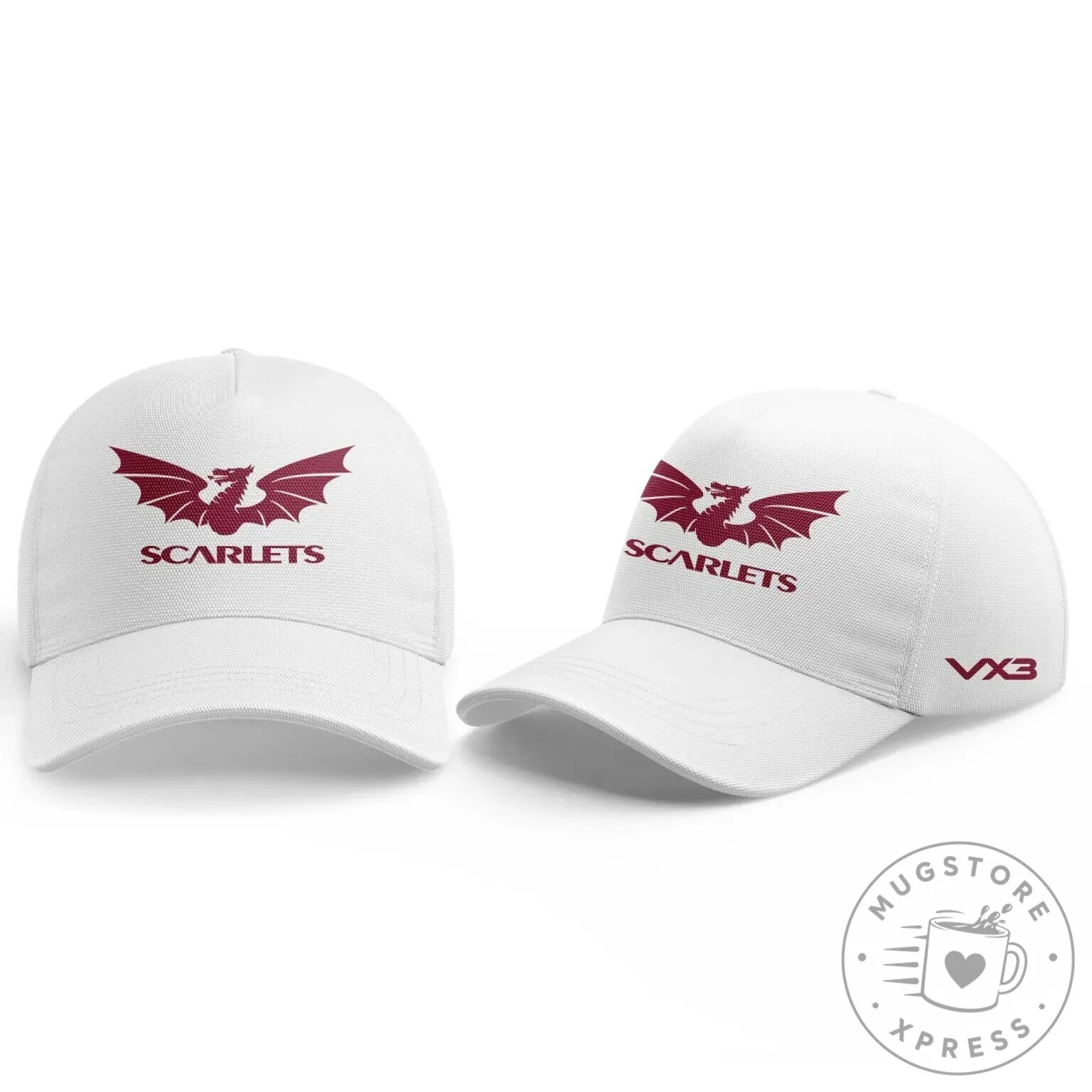 Scarlets Rugby 2026-2027 Third Kit Dragon Logo White and Maroon Rugby Jersey 7 Scarlets Rugby 2026-2027 Third Kit Dragon Logo White and Maroon Rugby Jersey