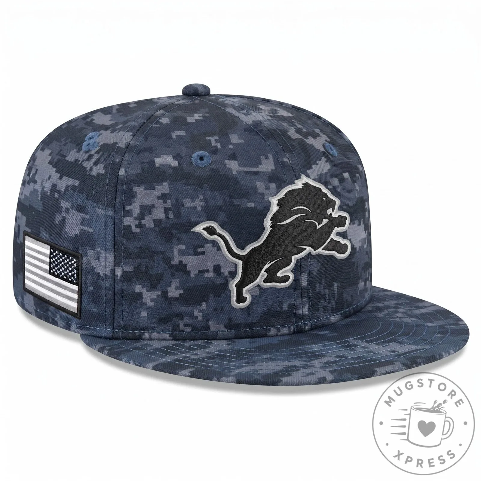 Digital Camouflage Snapback Hat for Detroit Lions Salute To Service 7 Digital Camouflage Snapback Hat for Detroit Lions Salute To Service