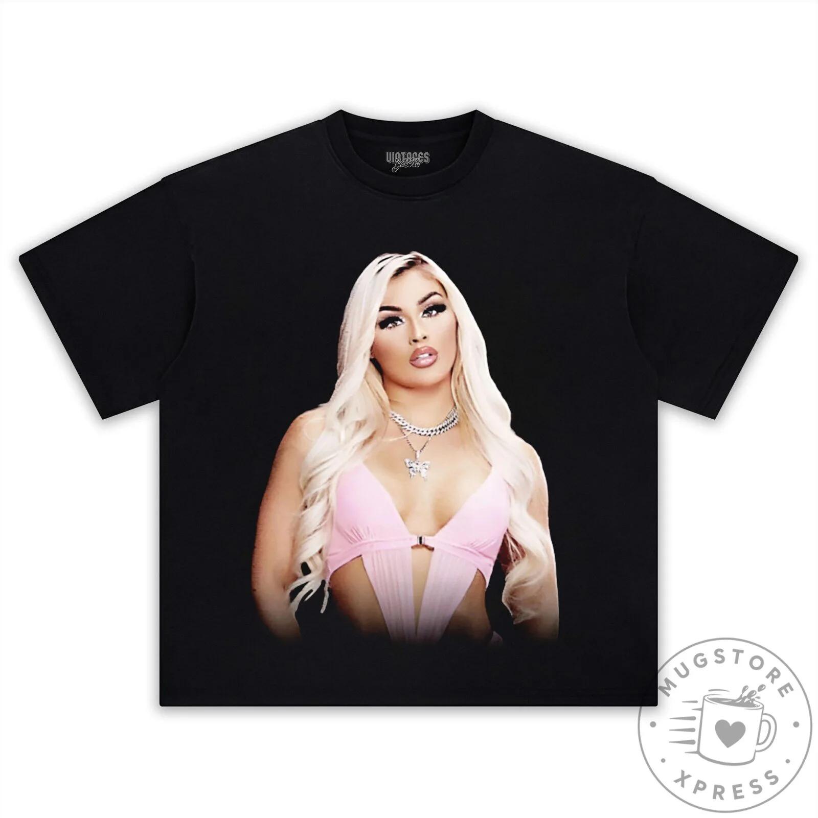Tiffany Stratton WWE Superstar Black Adult Unisex T-Shirt