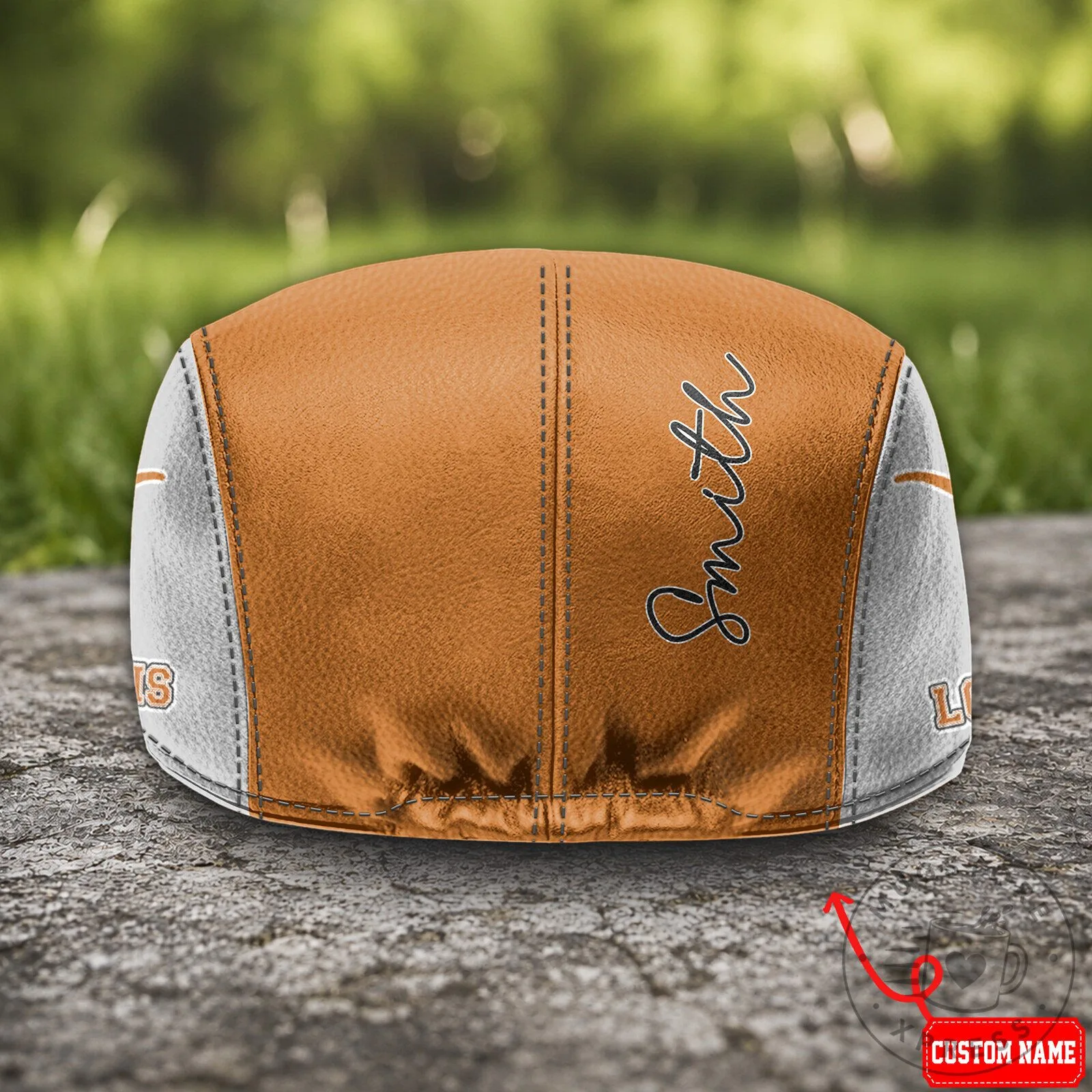 Texas Longhorns NCAA University of Texas Orange Flat Cap Golf Hat 11 Texas Longhorns NCAA University of Texas Orange Flat Cap Golf Hat