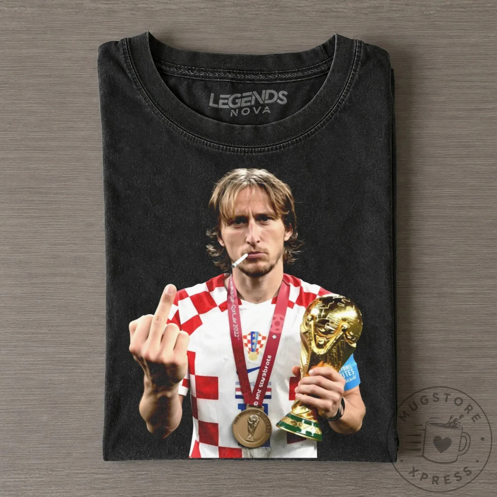 Croatia Luka Modrić World Cup Champion Football Player T-Shirt