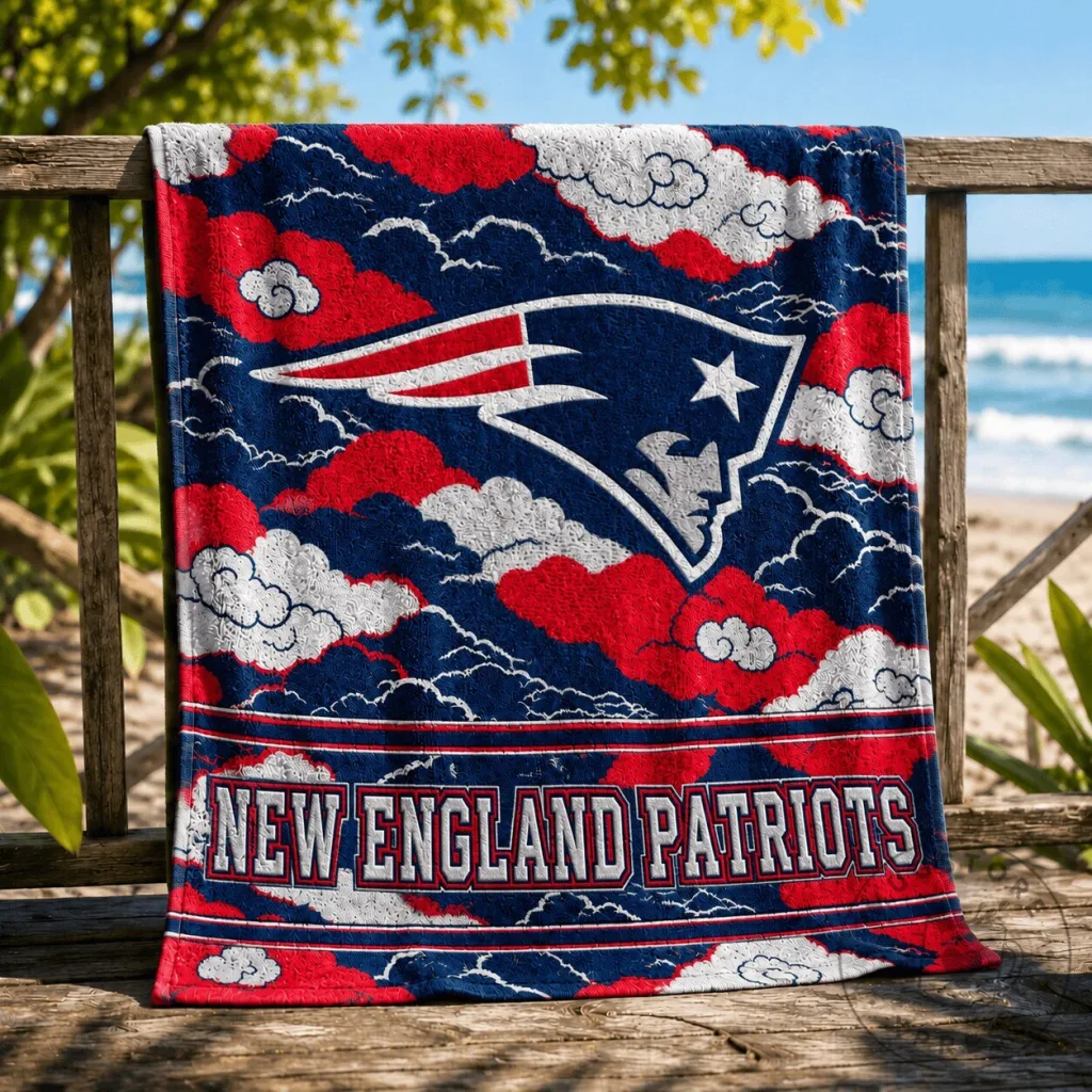 New England Patriots NFL Beach Towel