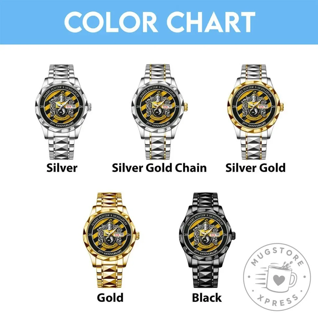 Harry Potter Hufflepuff 25th Anniversary Luxury Quartz Watch 13 Harry Potter Hufflepuff 25th Anniversary Luxury Quartz Watch