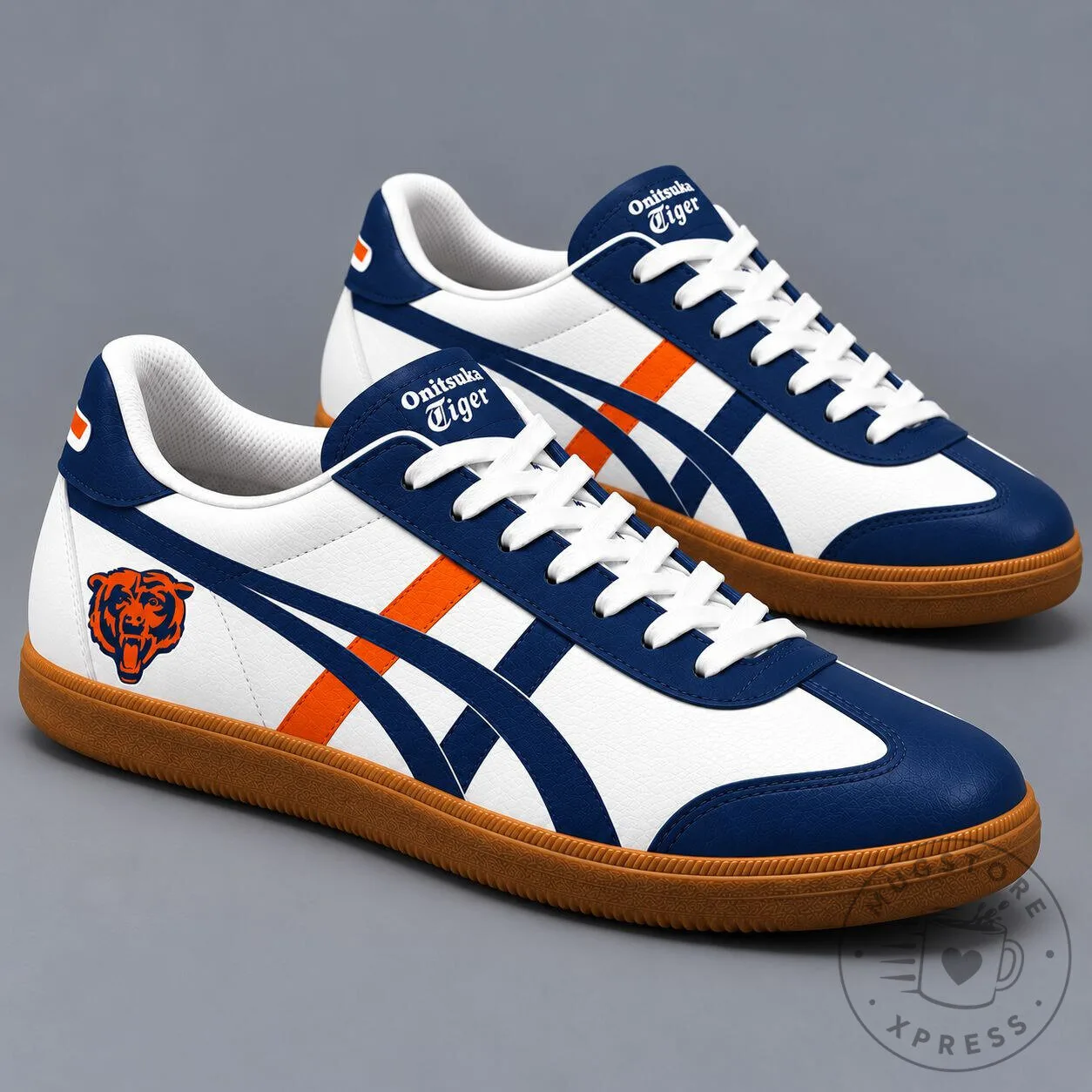 Chicago Bears NFL Team Pride Onitsuka Tiger Shoes