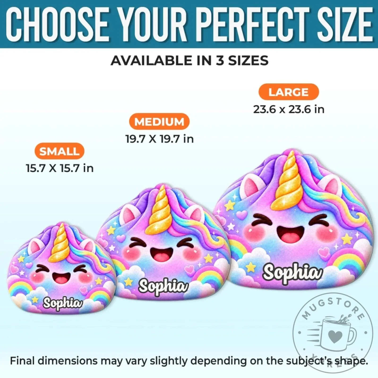 Personalized Gamer and Unicorn Shaped Pillow for Kids with Custom Name 16 Personalized Gamer and Unicorn Shaped Pillow for Kids with Custom Name