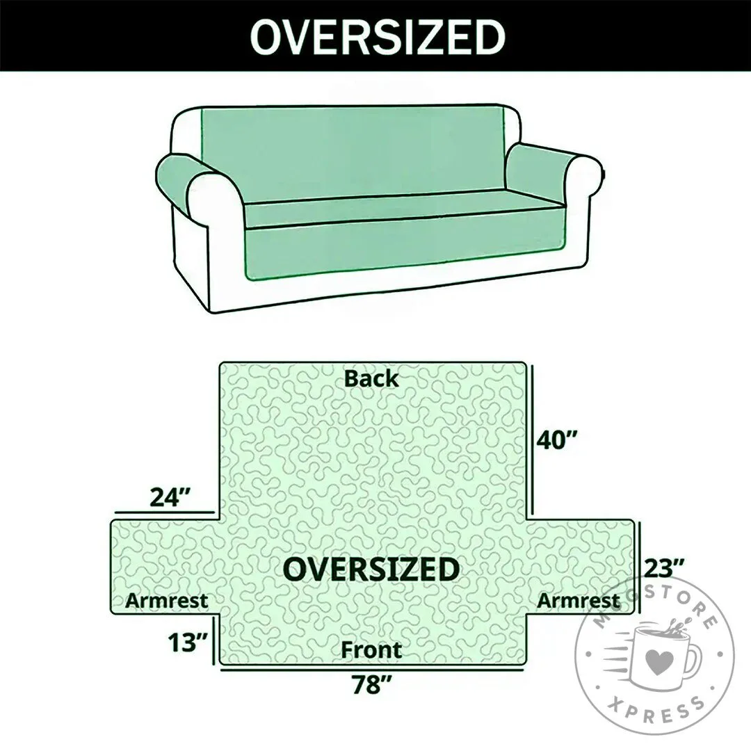 Floral Quilted Sofa Cover featuring a Peace Sign and Hippie Van Design 18 Floral Quilted Sofa Cover featuring a Peace Sign and Hippie Van Design