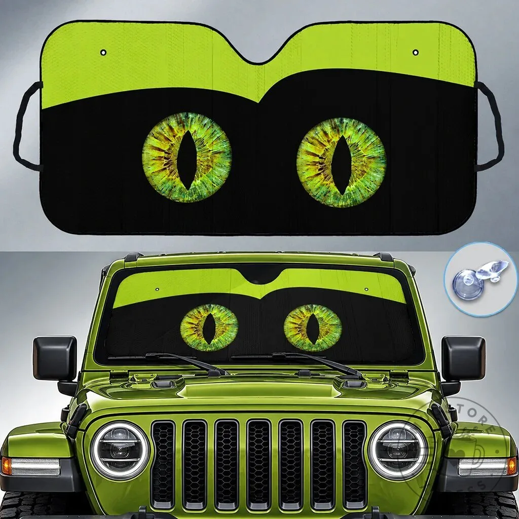 Jeep Dragon Eyes Car Sunshade 12 Jeep Dragon Eyes Car Sunshade