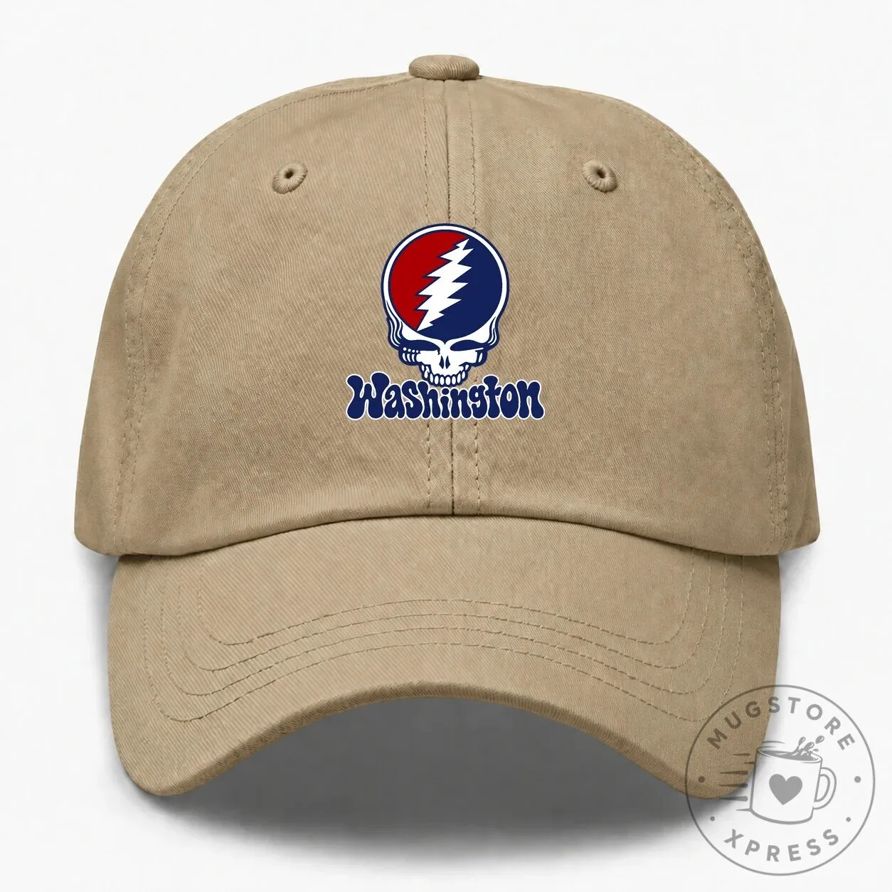 Washington Grateful Dead Steal Your Face Baseball Cap Hat 11 Washington Grateful Dead Steal Your Face Baseball Cap Hat
