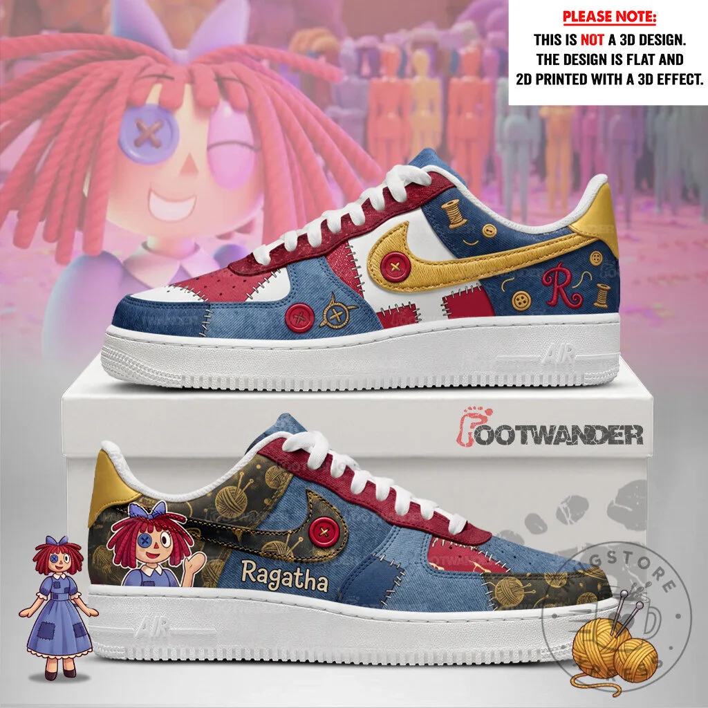 Ragatha The Amazing Digital Circus Custom Design Sneakers