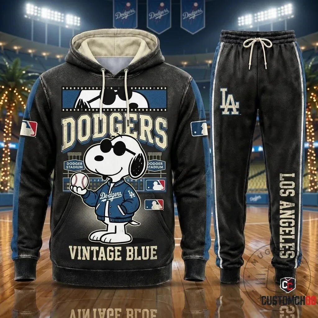 Los Angeles Dodgers Snoopy Christmas Holiday Santa Slam Hoodie 22 Los Angeles Dodgers Snoopy Christmas Holiday Santa Slam Hoodie