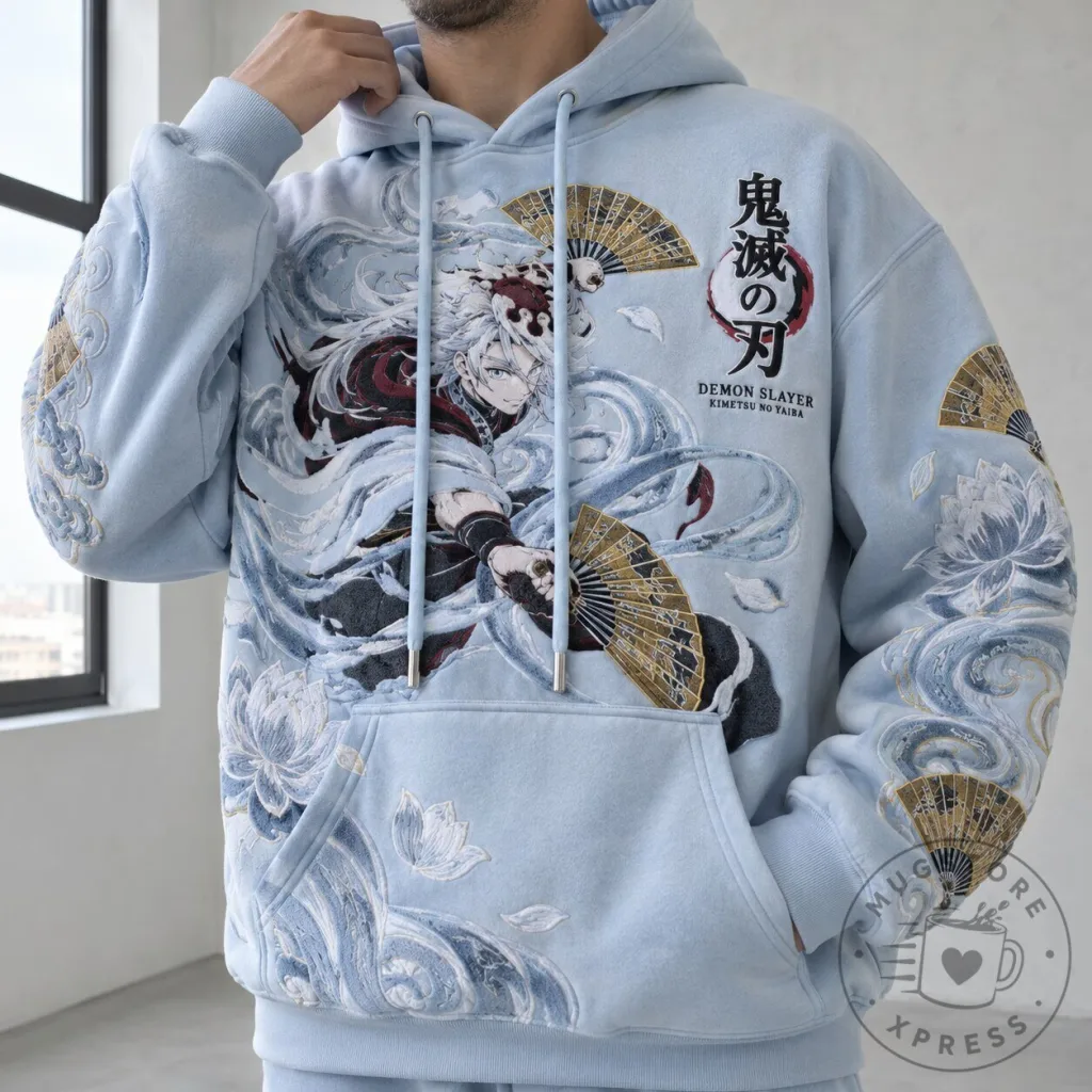 Demon Slayer Kimetsu No Yaiba Anime Hoodie Demon Slayer Kimetsu No Yaiba Anime Hoodie