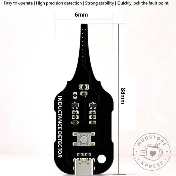 Circuit Board Inductance Detector for Fault Point Identification 9 Circuit Board Inductance Detector for Fault Point Identification