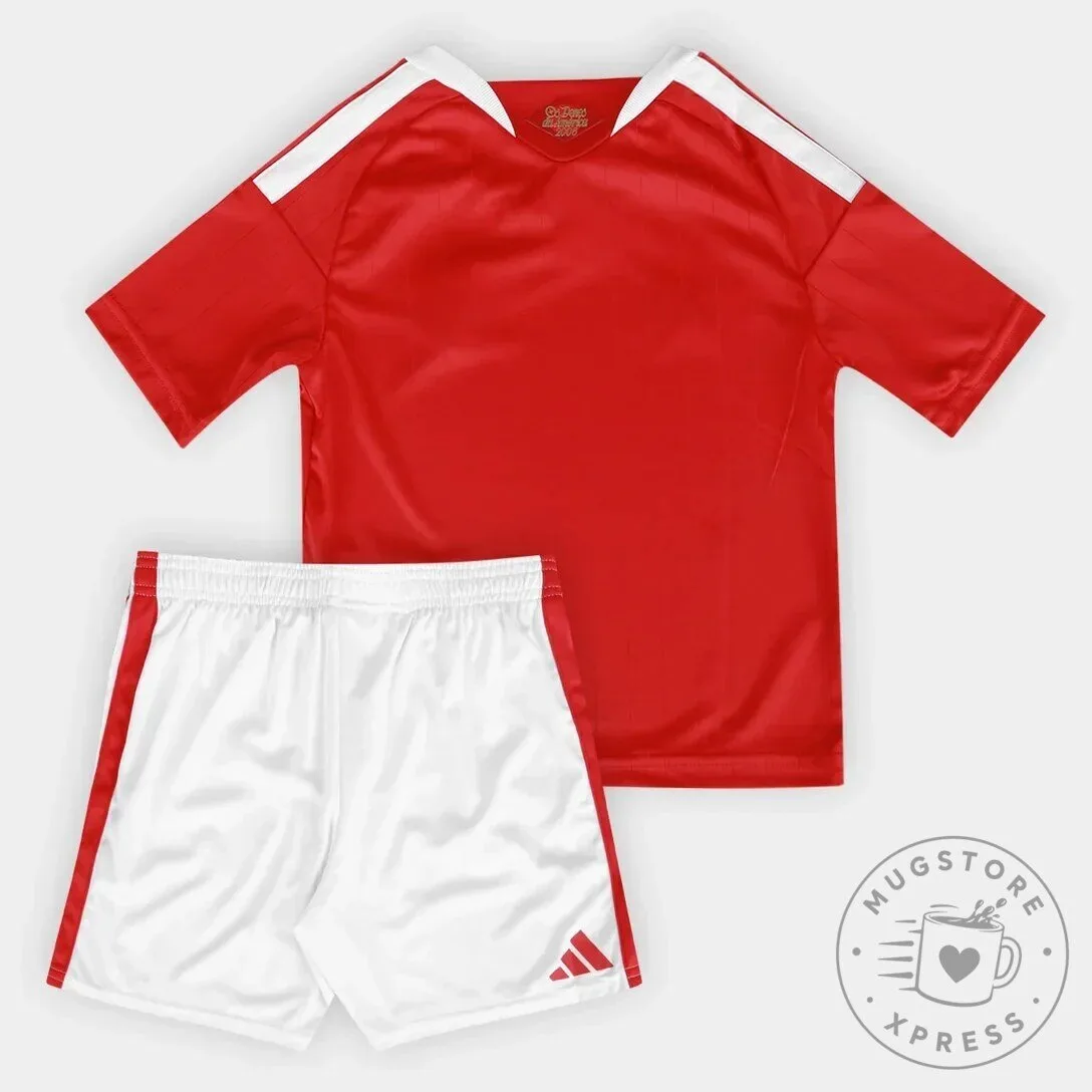 Sport Club Internacional Home Soccer Jersey and Shorts Set 7 Sport Club Internacional Home Soccer Jersey and Shorts Set