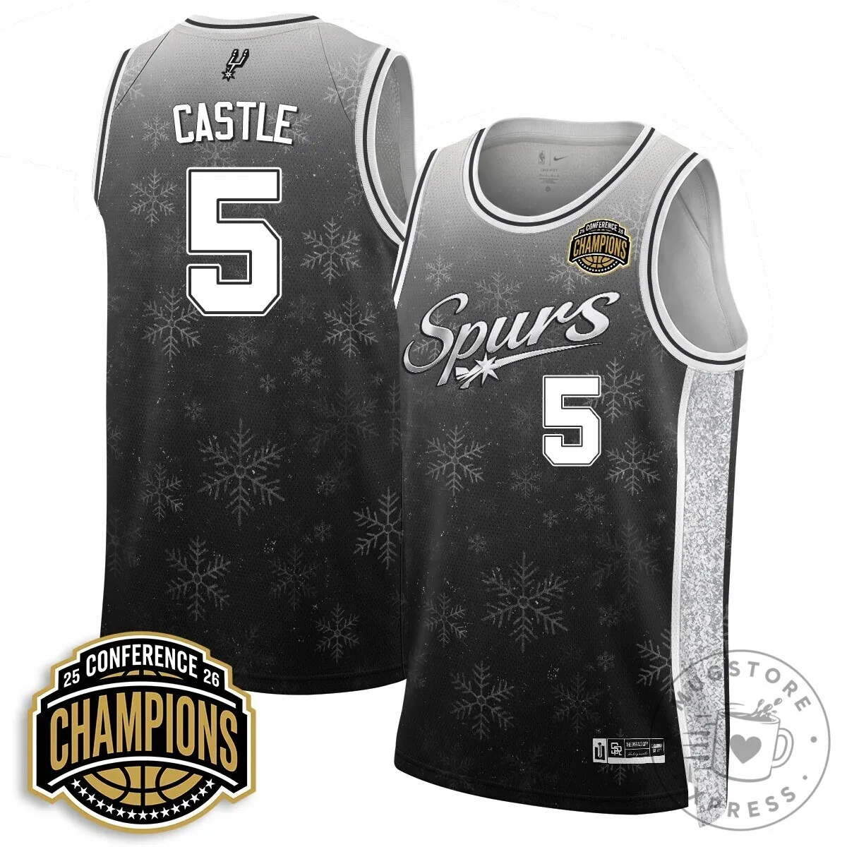 Victor Wembanyama San Antonio Spurs 2026 Conference Champions Basketball Jersey 12 Victor Wembanyama San Antonio Spurs 2026 Conference Champions Basketball Jersey